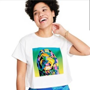 Tabitha Brown x Target dog print t-shirt